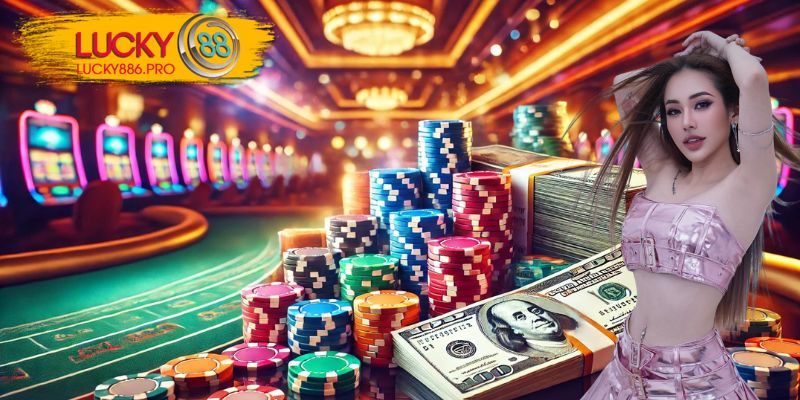 Điểm danh 3 trò chơi casino trực tuyến hút khách nhất tại Lucky88